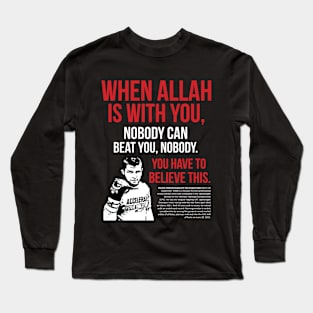 Khabib Quote Long Sleeve T-Shirt